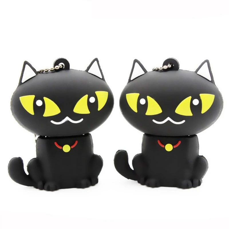 Leuke Kat Pen Drive Cartoon Usb Flash Drive Pendrive 4Gb/8Gb/16Gb/32Gb/64Gb U Disk Dier Memoria Usb Memory Stick Usb 2.0 Gift