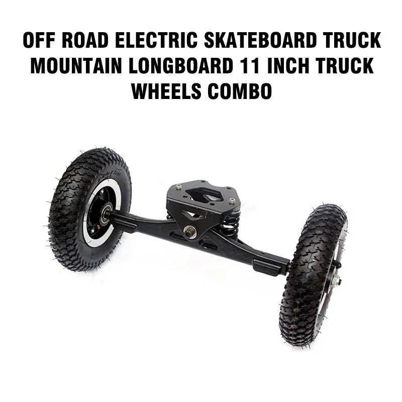 

Road Electric Skateboard Truck Mountain Longboard 11 Inches Truck Wheels Combo Electric Scooters Wheels Tires Parts 2019