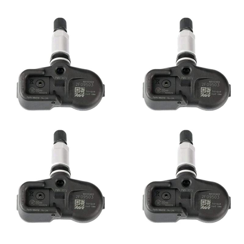 TPMS Sensor, 4Pcs PMV-107J Tire Pressure Monitoring for Toyota Camry Lexus Lexus 42607-33011