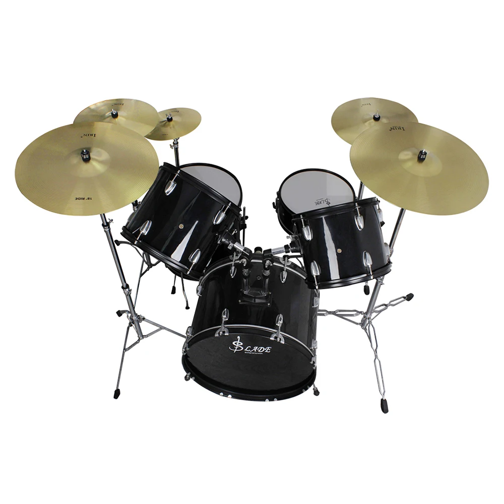 IRIN Jazz Drum Cymbals Kit High Quality Percussion Accessories Brass Hi-Hat Ride Crash Cymbal Drum Set Musical Instrument Parts