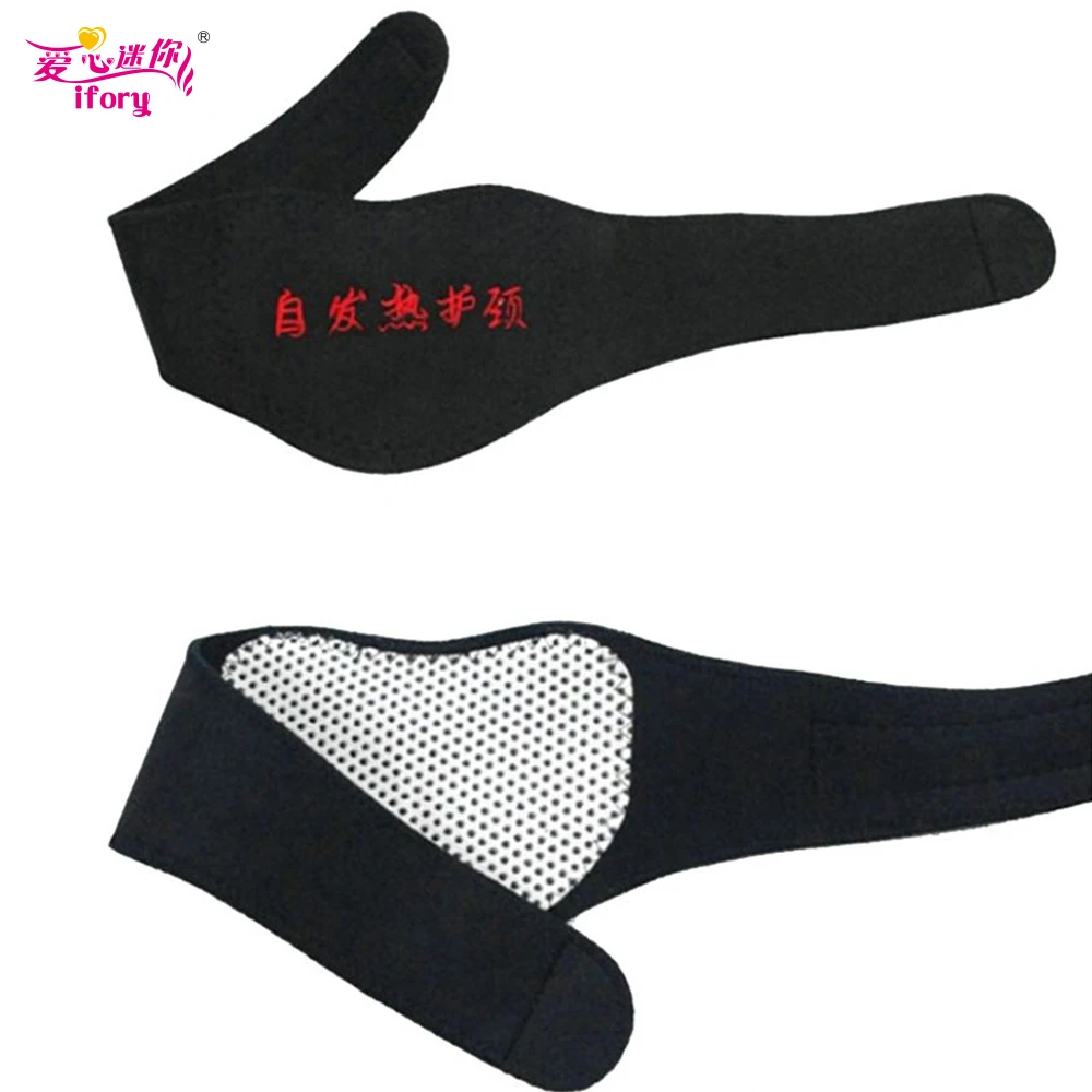Ifory-Ceinture de cou auto-chauffante en tourmaline, masseur de soutien du cou, protection Spontprincing, soins de santé, livraison directe, 1 pièce