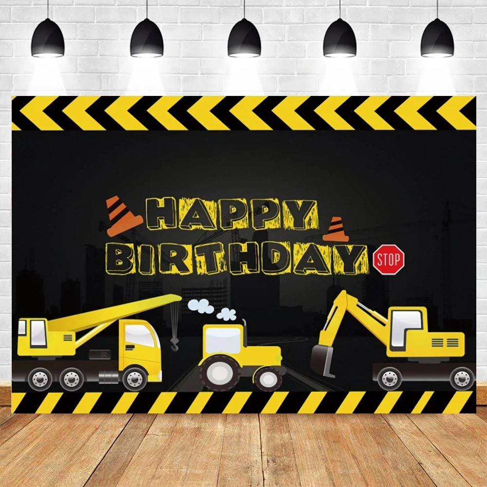 فوتوكول بيبي بوي عيد ميلاد فريق البناء خلفية صورة ديكور حفلات التصوير خلفية فوتوزون الطفل استوديو الصور