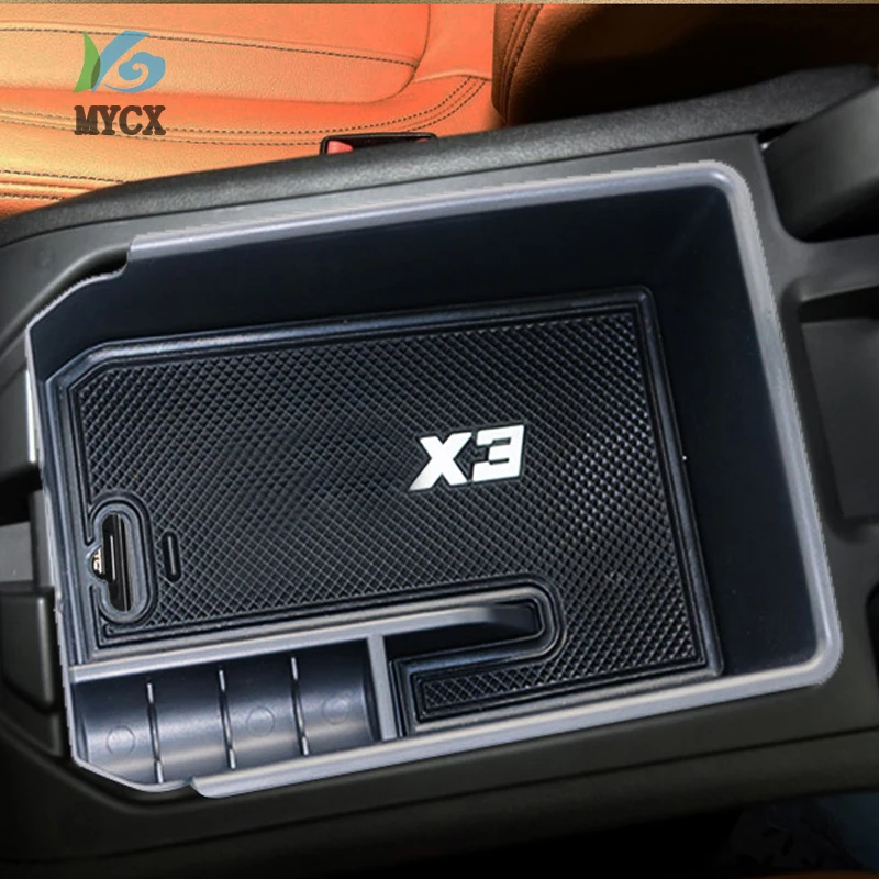 

For Bmw X3 G01 Armrest Organizer Box Auto Central Storage Box Specialized Interior Vehicle Supplies Tidying Car Accessories