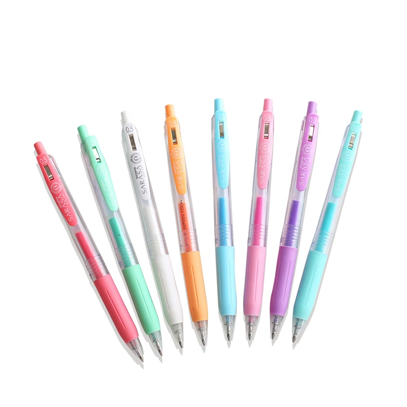 Japan Zebra SARASA Limited Milk Color Series Gel Ink Pen JJ15 Press The Water Pen 0.5 mm 1Pcs