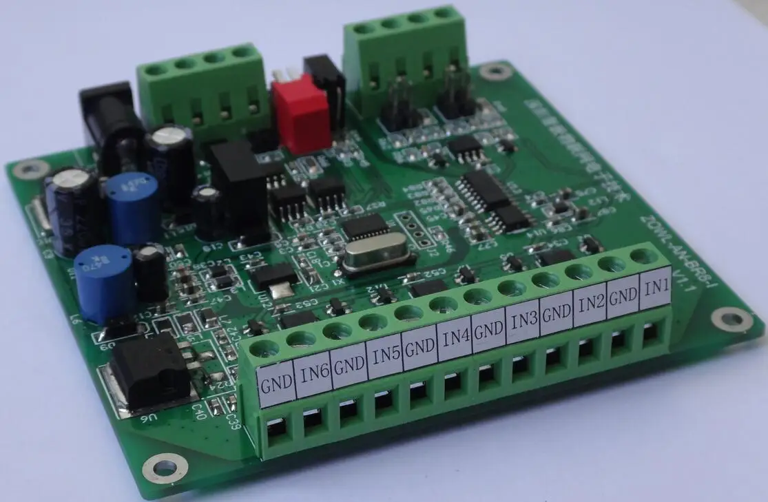 8-Way Analog Acquisition Module/0~5V/0~10V/4 ~ 20mA/RS485/Programmable