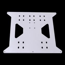 Y Carriage Replacement Upgrade Aluminum Plate for Monoprice Maker Select， Wanhao Duplicatior i3 3D Printer part