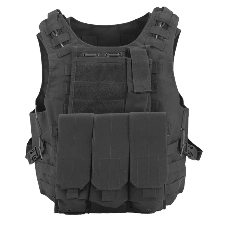Military Hunting Tactical Vest Gear Plate Carrier Vest Paintball Equipment Outdoor Airsoft Combat Body Armor Molle Assault CS V