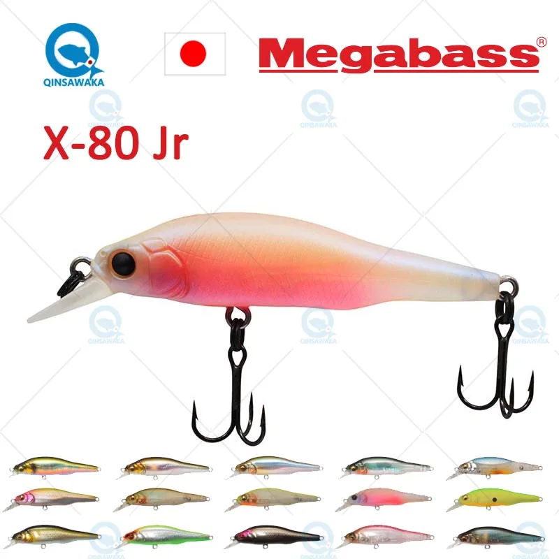 JAPAN Megabass ONETEN X-80 JR X80 Jr 65cm Suspend BASS Fishing Lure Narrow profiled MINNOW Casting Trolling Jerkbait Sea Tackle