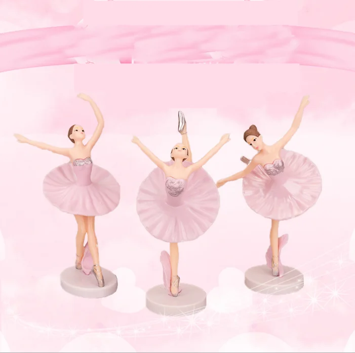 3PCS/lot Ballet girl figure beautiful girl princess doll children toy tide play kindergarten early education cognition