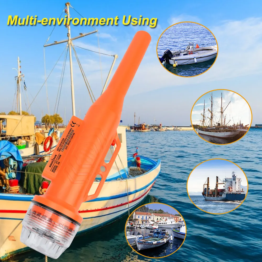 Socotran ST-109M Marine เรือ Fishing สุทธิตำแหน่งเมตรส่ง AIS Location With เสาอากาศ IPX7 GPS Anti-Lost Tracker locator