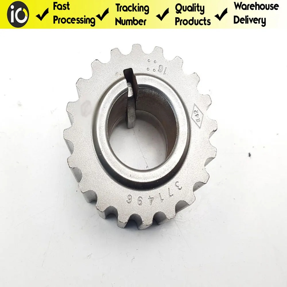 Crank Gear For Clio Kangoo Megane 1.5 K9K Oem 8200371496 8200029646 High Quality Material Fast Shipment From Turkey