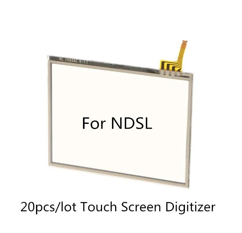 

20pcs/lot Touch Screen Digitizer Replacement Part for Nintendo DS Lite for NDSL Game Console Glass Display Touch Panel