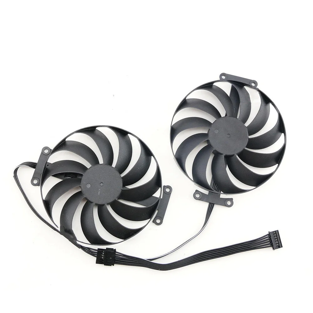 Graphics Card Cooler Fan Replacement T129215SU Cooling Fan for ASUS RTX3060 RTX3070 3060ti LHR DUAL OC V2 Repair Part