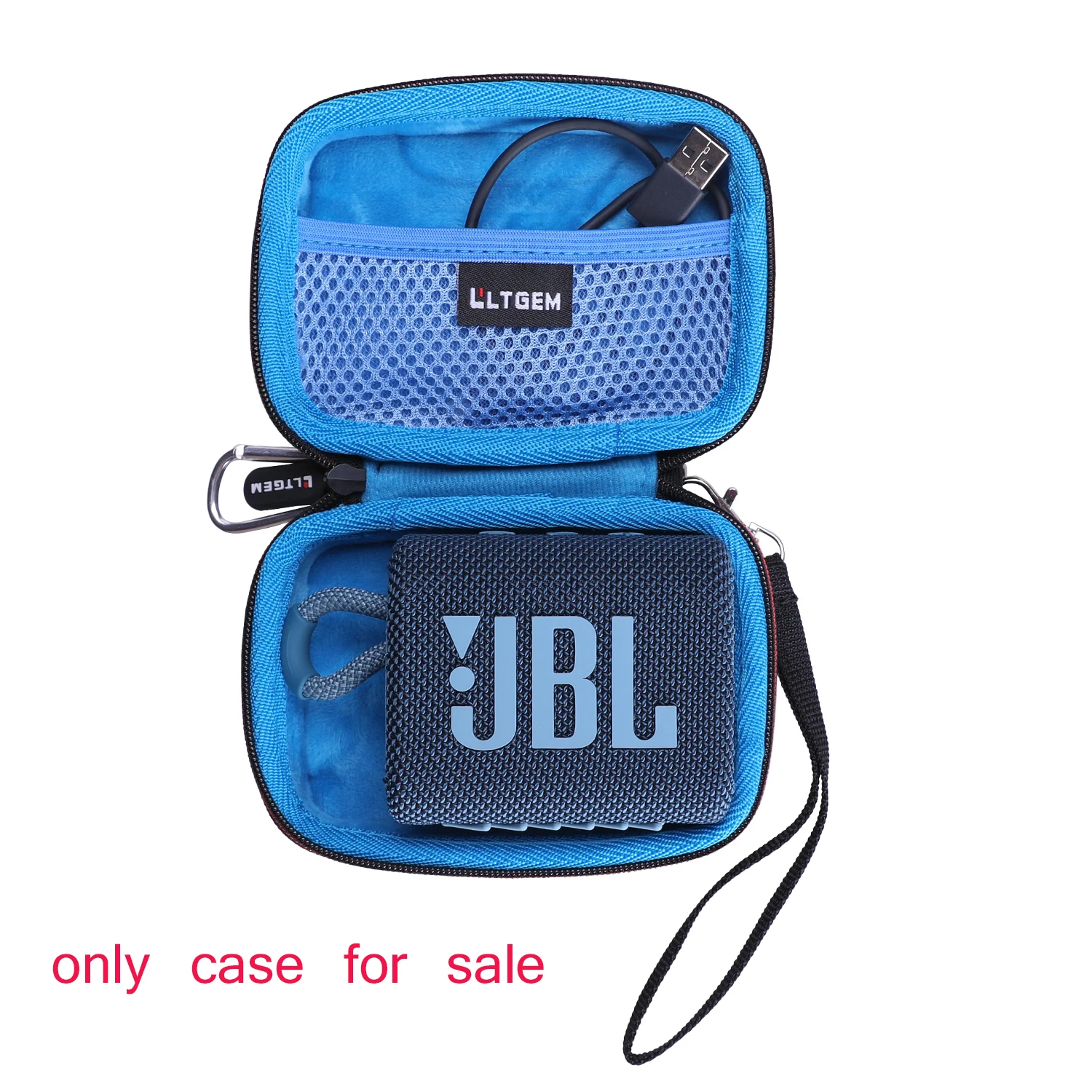 LTGEM Waterproof  EVA Hard Case for JBL Go 3 Portable Speaker With Bluetooth