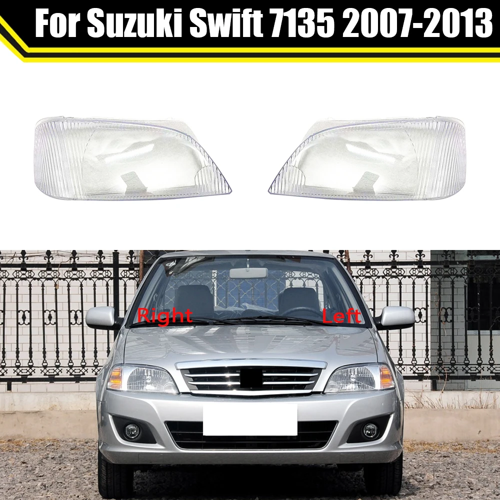 

Auto Lamp Light Case For Suzuki Swift 7135 2007~2013 Car Front Headlight Cover Lampshade Glass Lampcover Caps Headlamp Shell