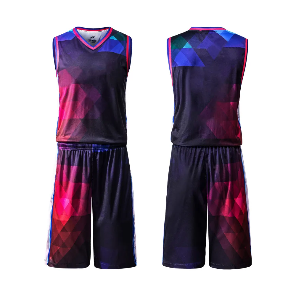 

Customized Basketball Suit Customized Basketball Vest Training Jersey For Male Summer College Competition Sportswear