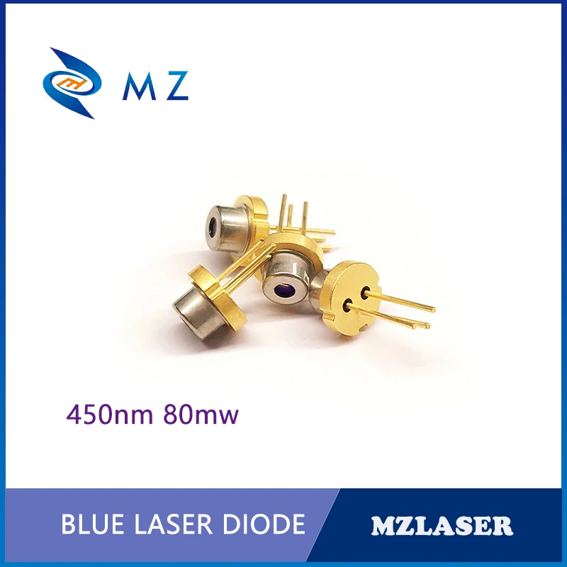 450nm 80mw TO-18 di Imballaggio IR Industriale Diodo laser