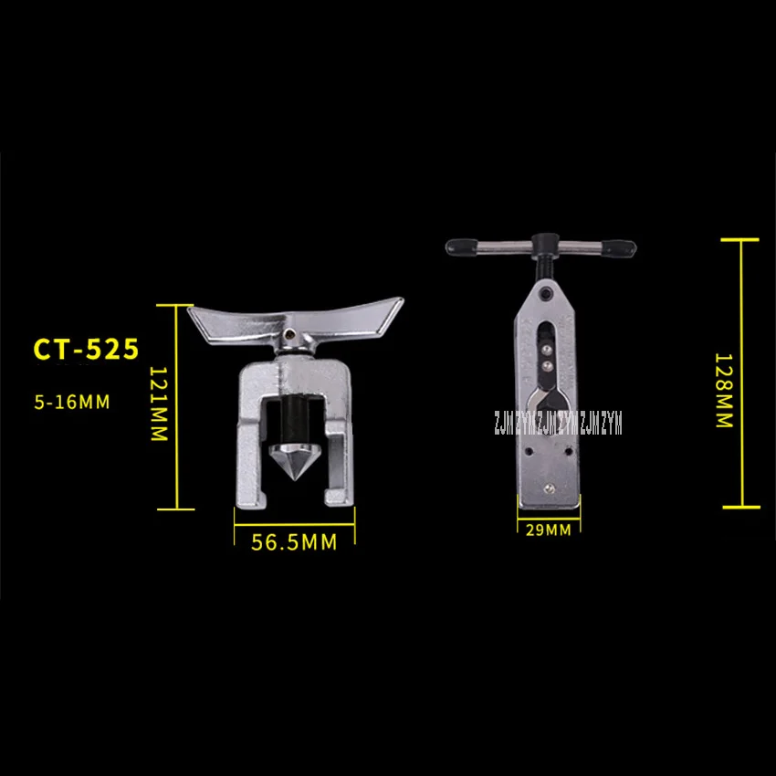 CT-525 5-16 مللي متر العالمي حرق مجموعة أدوات اليد مكيف الهواء النحاس أنبوب الأنابيب المتوسع غلاف الأسطوانة غلاف Swage