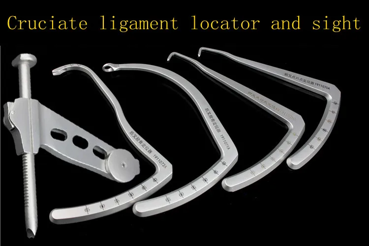 Orthopedic instrument joint sport medicine medical anterior posterior cruciate ligament repair reconstruction C locator sight AO