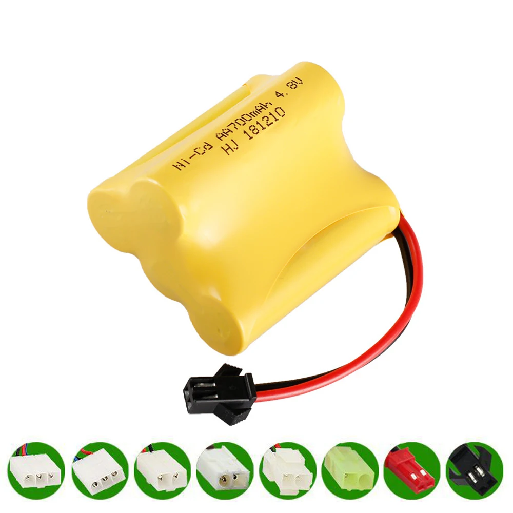 

4V 700mAh NI-CD Battery for RC Toy Electric toy security facilities electric toy AA battery 4 v battery group SM/EL-2P/JST/PlUG