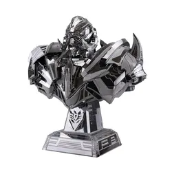 Art Model 3D Metal Puzzle Villain Bust Robot Model kits DIY Laser Cut Assemble Jigsaw Toy Desktop decoration GIFT For Children