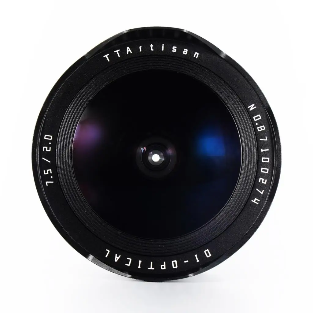 TTArtisan 7.5mm F2 Fisheye  APS-C Lens Large Apertur for Sony E Fuji X Canon R Nikon Z Leica L SIGMA M4/3 MF Camera