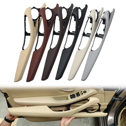 LHD RHD Interior Door Handle Armrest Leather Outer Frame Bracket For BMW 5 Series F10 F11 F18 520i 523i 525i 528i 535i