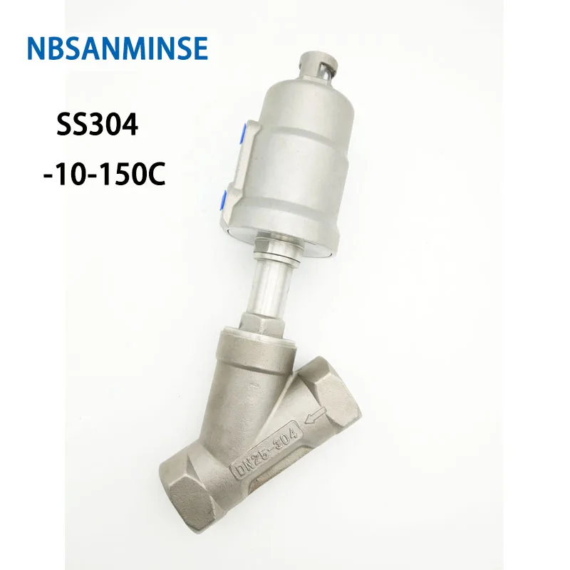 

JDF 100S0NC 1-1/4 1-1/2 2 2-1/2 3 Pneumatic Air Normally Closed Angle Seat Valve Stainless Steel 304 NBSANMINSE