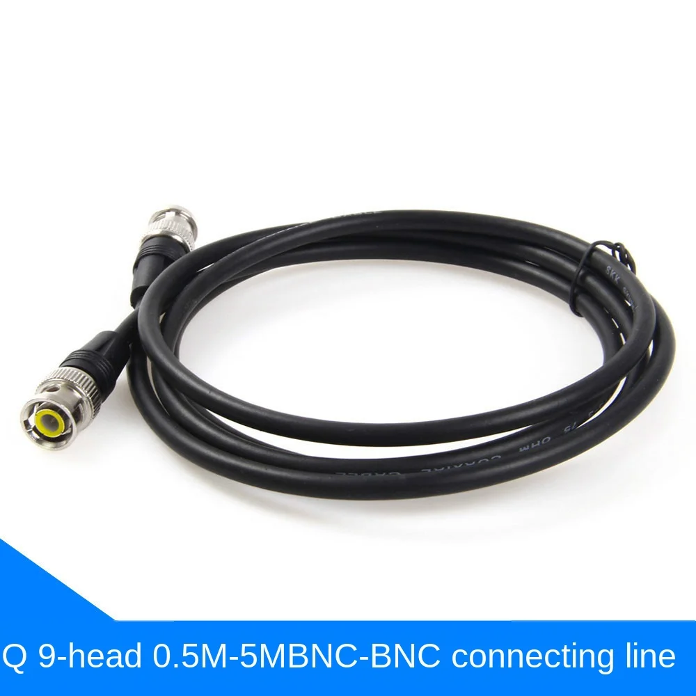 0.5-5m BNC Line BNC Male-to-BNC Male Jumper Q9 Head Connecting Line Dual-head Video Cable Monitoring Extension Line