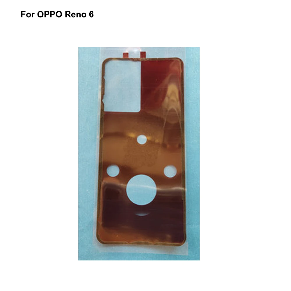 2PCs Adhesive Tape 3M Glue Back Battery cover For OPPO Reno 6 3M Glue 3M Glue Back Rear Door Sticker For OPPO Reno6