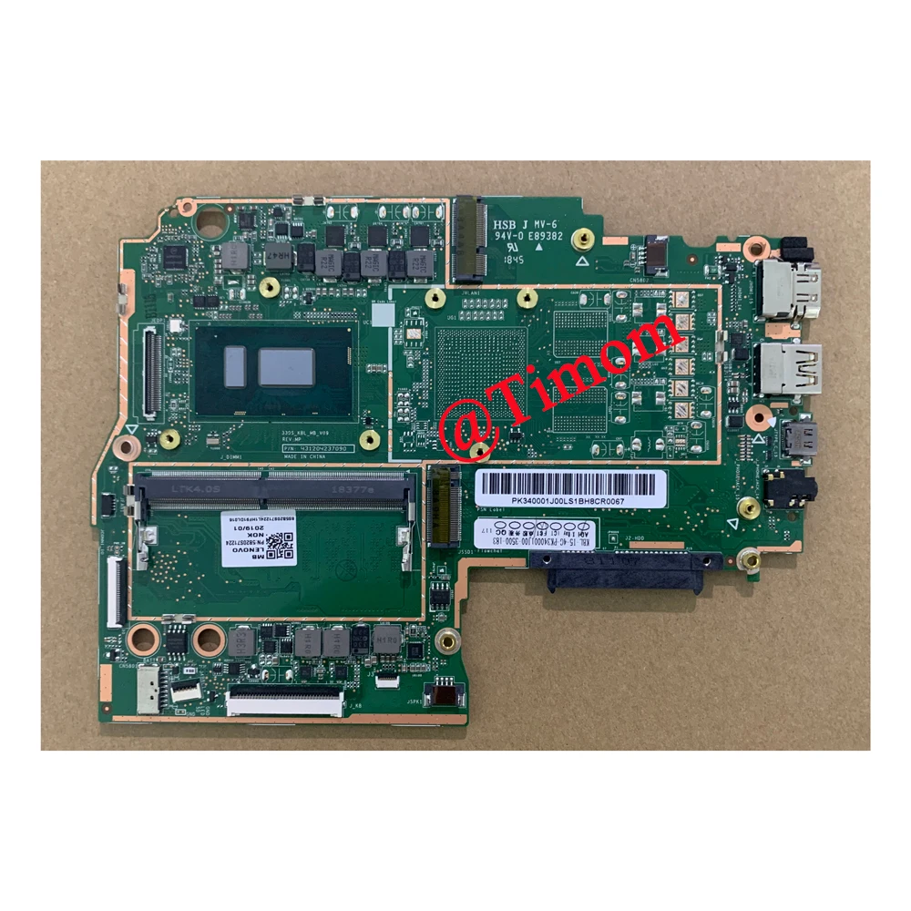 Imagem -05 - para Ideapad 330s15ikb 81f5 Notebook Testado Motherboard Integrado Fru 5b20s71235 5b20r07220 5b20s71231 5b20r07297 I38130u 4g