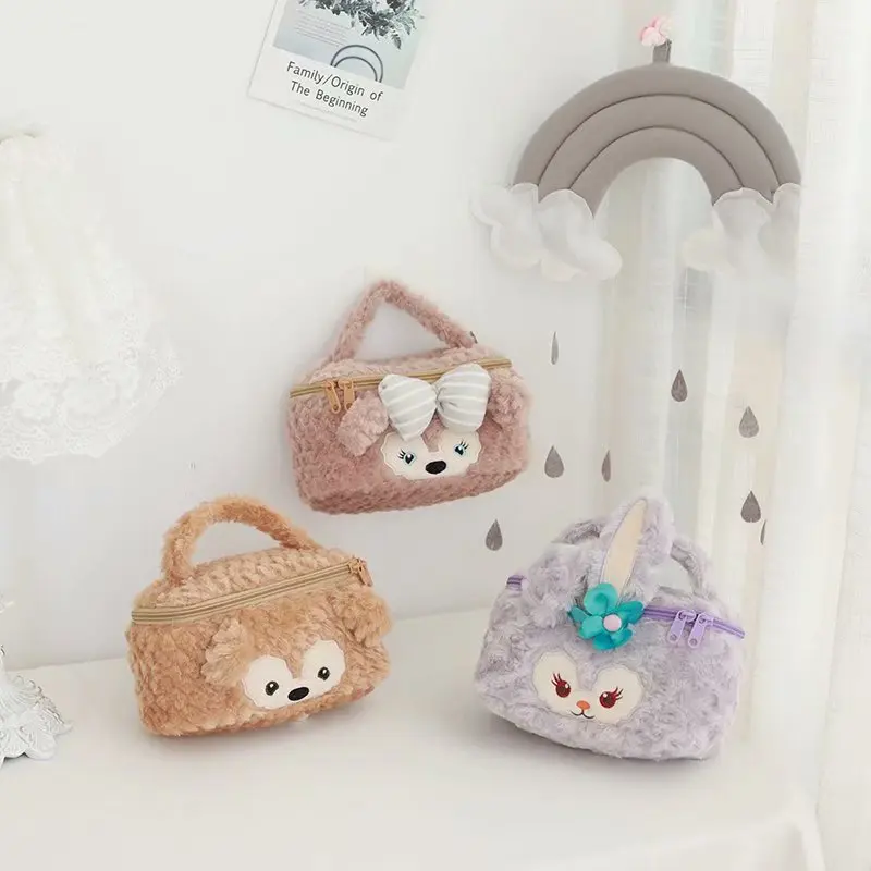 Plush Duffy Bag Japanese Kawaii Stellalou Cosmetic Bag Animal Girls Handbag Cosmetic Bag Women Soft Duffy ShellieMay