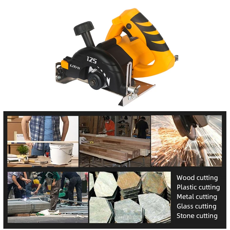 4800W Elettrico di Taglio Portatile Pavimento di Piastrelle Macchina di Taglio per La Lavorazione Del Legno Macchina di Taglio Taglierina