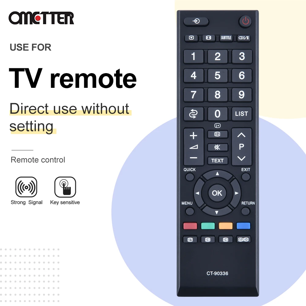 새로운 도시바 LCD TV 원격 제어 CT-90336 CT-90326