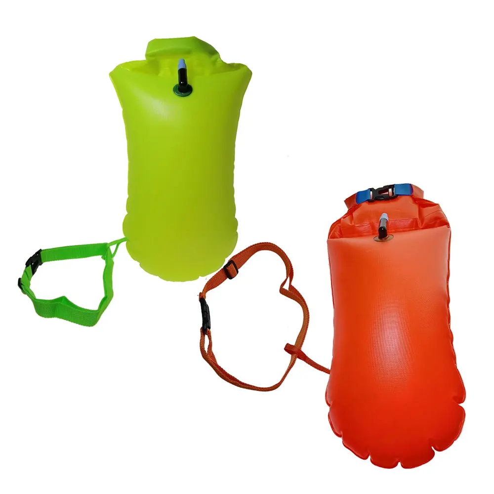 

Buoy Float Air Dry Bag Swimming Pool Inflatable Safety Tow Flotating Pouch For Water Sports