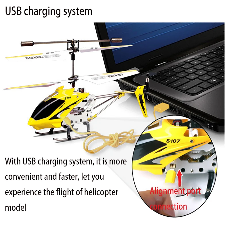 Syma S107G/W25 Rc Helicopter 3.5ch Alloy Copter Built-in Gyro Airplane Anti-fall Kids Flashing Light Mini Helicopter Toy Gift