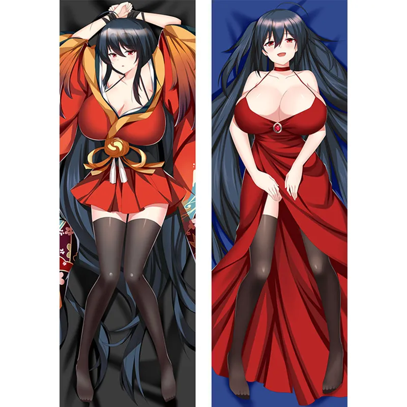 

New Arrival Anime Game Azur Lane Pillow Covers Dakimakura Case 50X150CM 2WAY 3D Double-sided Bedding Hugging Body Pillowcase