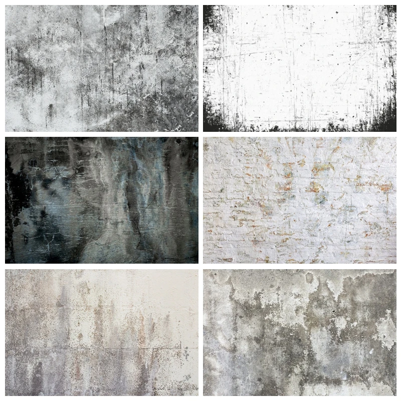 Laeacco Grunge Cement Wall Texture Surface Portrait Pattern Baby Photo Background Photographic Backdrop Photocall Photo Studio