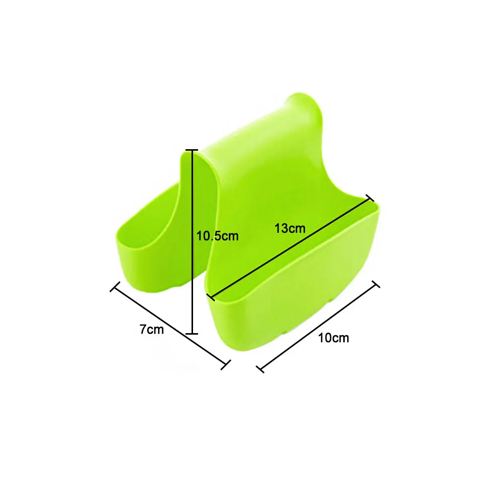 Silicone world Storage Holder Silicone Sink Saddle Style Organizer cucina bagno Holder spugna Storage Rack Tools Hanging Bag