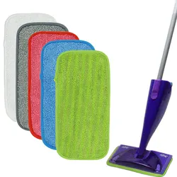 Kompatybilny z Swiffer WetJet płaski mop pokrowiec z materiału, rzep mop wymiana tkaniny pad, głowica mopa akcesoria