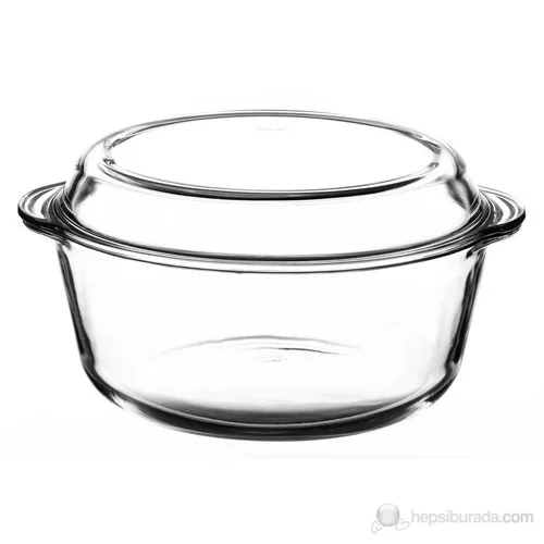 Pasabahce Pyrex Round Lid Cookware 3000cc -59013