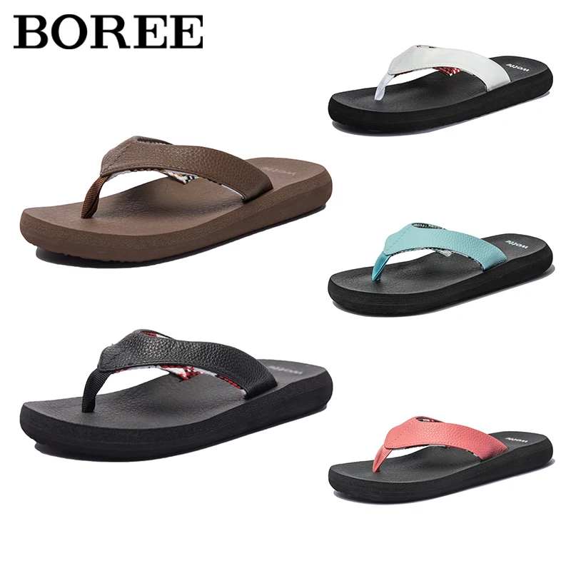 

Summer Women's Slippers Yoga Mat Flip Flops Anti-slip Home Soft Shoes Female Outdoor Casual Beach Slippers Women Sandals Size 44