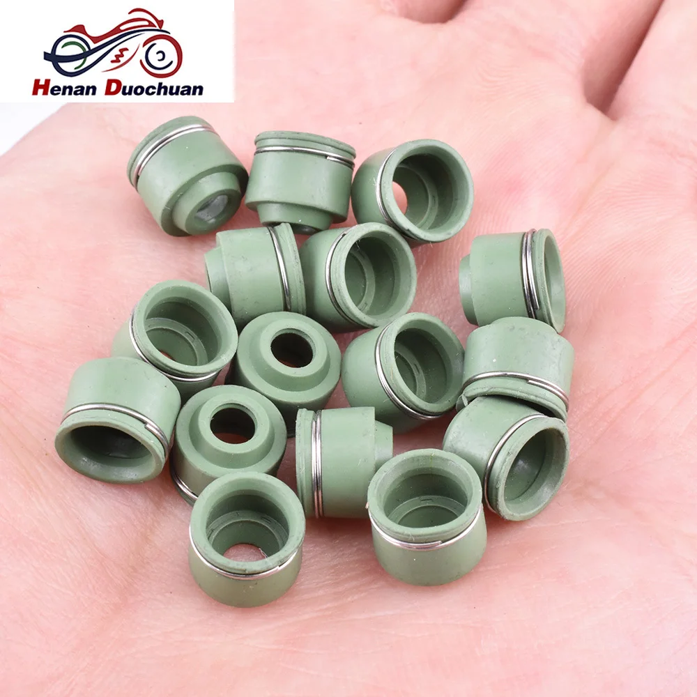 5pc 4.0mm selo do óleo da haste da válvula de motor da motocicleta para kawasaki zxr250 zxr 250 1989-1998 zr250 ba: ius zr 250 2000 zxr400 zxr 400