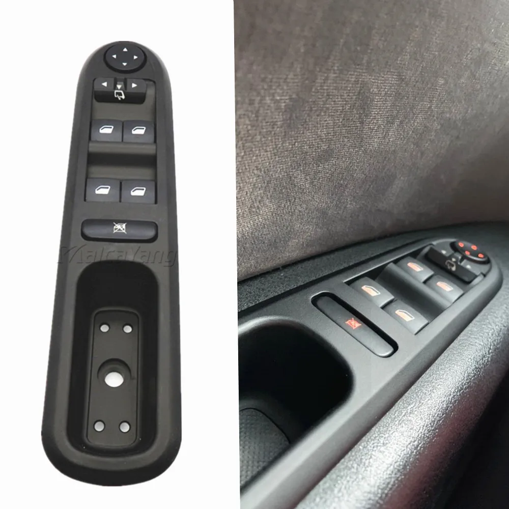 Car styling Electric Window Switch Control Panel 6554.ER 96468704XT for Peugeot 407 SW 2004-2010