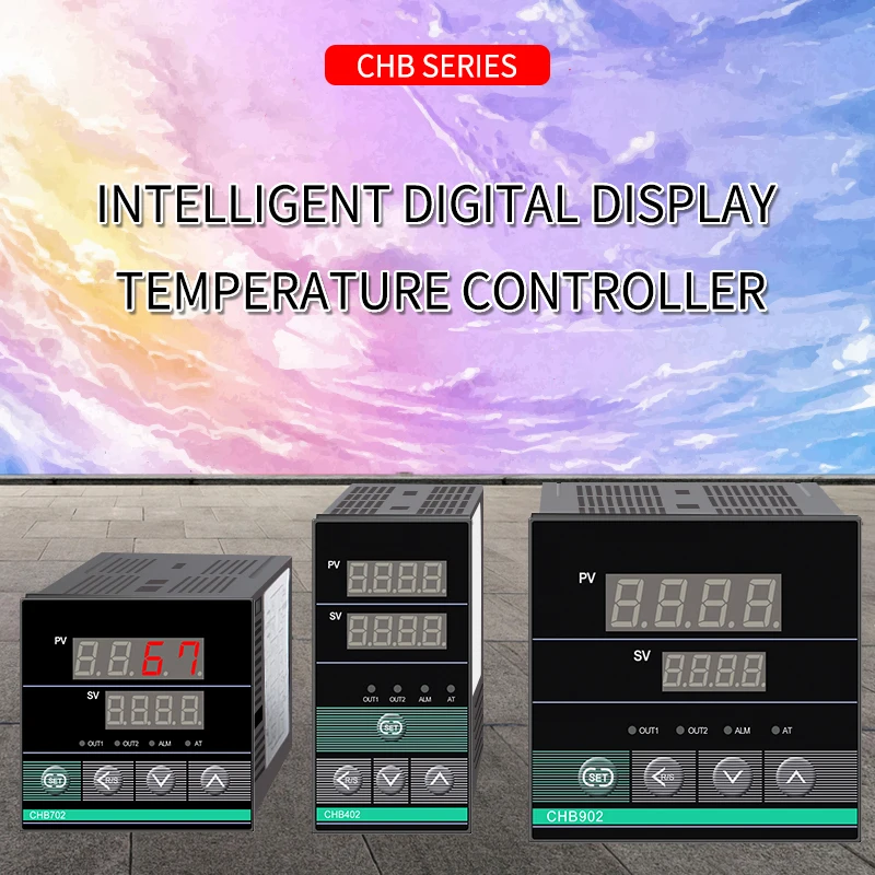 

CHB401 402 702 902 industrial LED PID programmable intelligent digital output thermostat electrical PID temperature controller