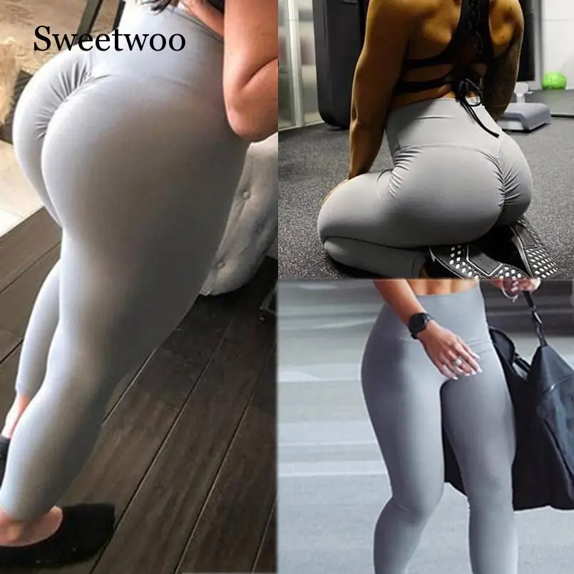 Gym Leggings Sport Women Fitness Yoga Pants High Waist Workout Leggins Scrunch Butt Lift Sports Wear Hips Up Trousers Mujer