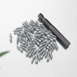 300pcs  Moutain Vehicel studs Tyre Spikes for Shoes Boots Gripping Spikes for fatbike screw in Tire Stud Tungsten Tipped Fishing