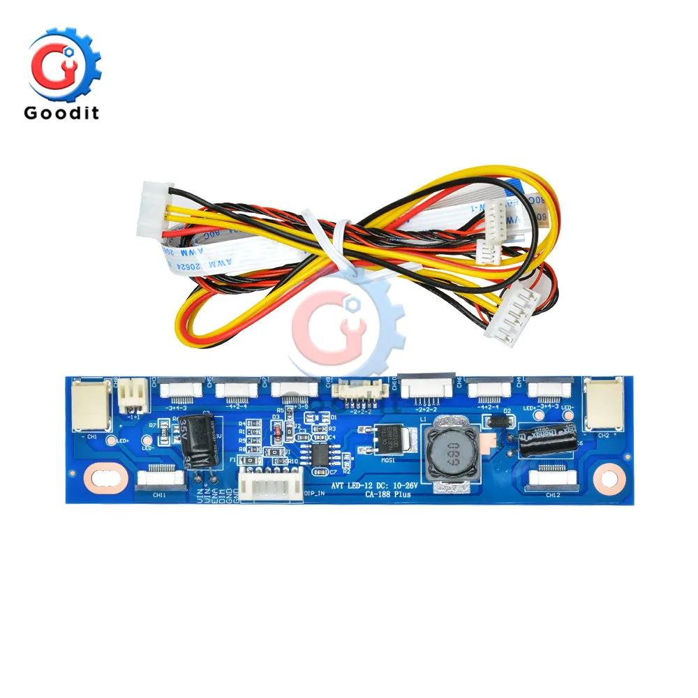 Led Backlight Inverter Multifunction Inverter Backlight LED Constant Current Board Driver Board 12 Connecters LED Strip Tester