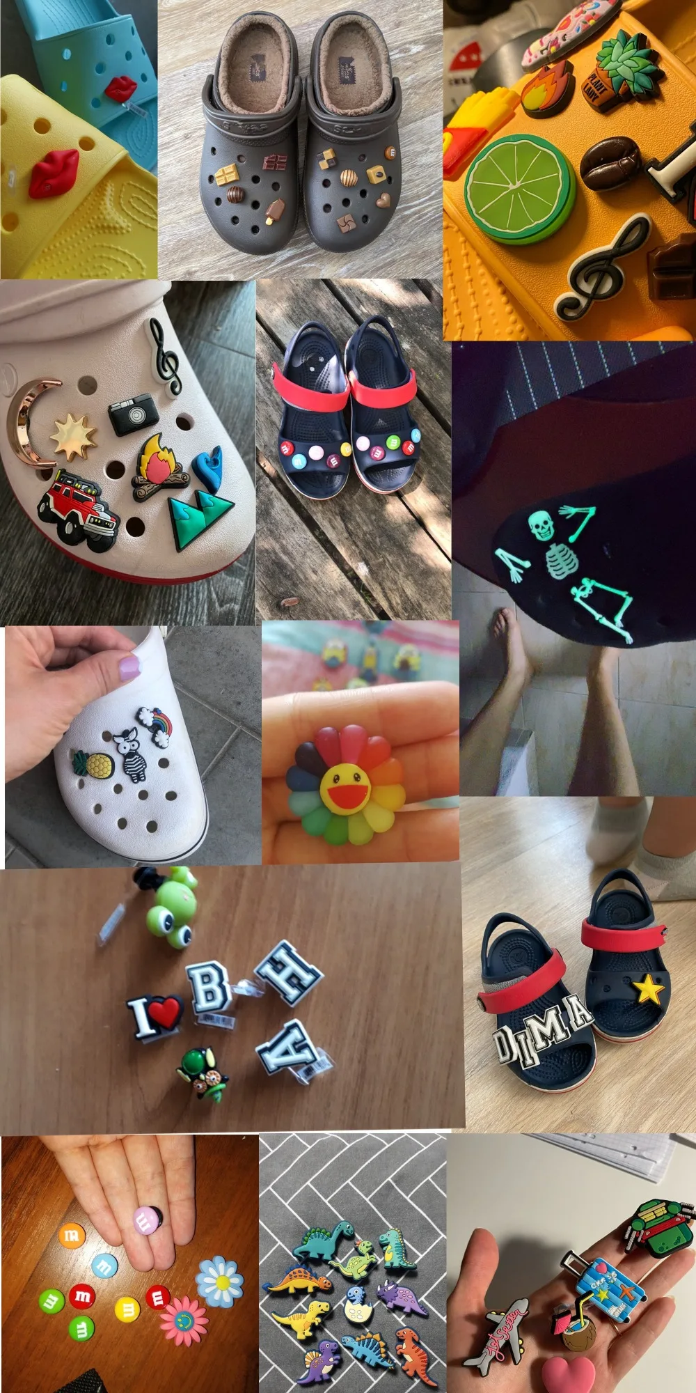 Neuheit 1 Stück fluoreszierende Schuh-Charms-Accessoires, lustige, niedliche Hasen-, Sternen-, Würfel- und Planeten-Sandalen-Schnallen-Dekorationen für Partys, Weihnachtsgeschenke – Detail 26