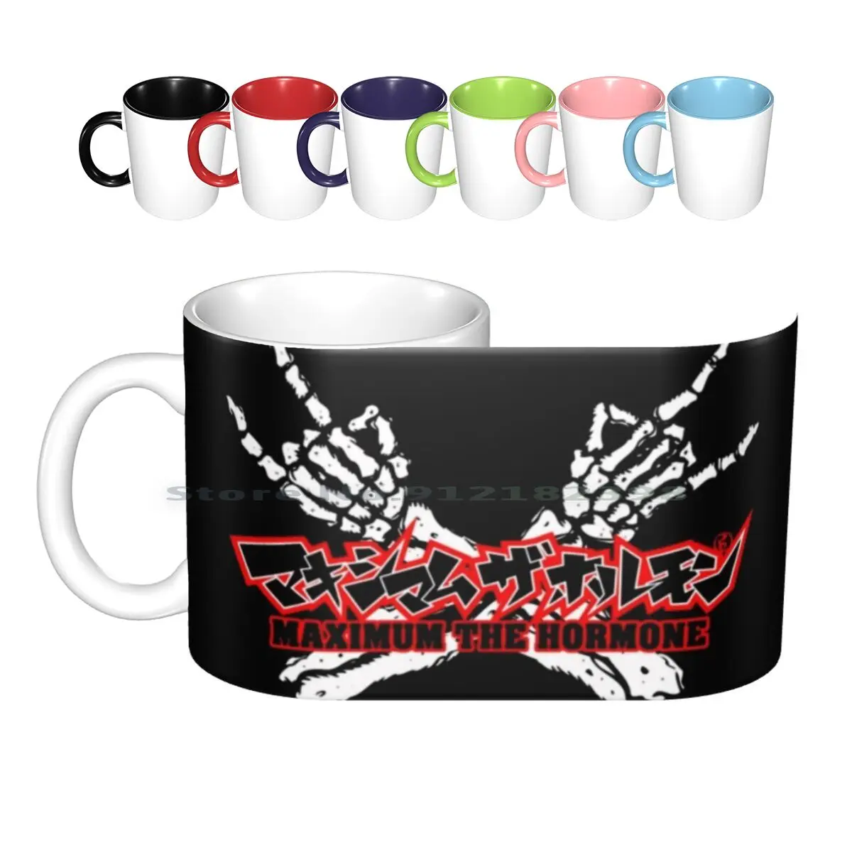 The Hormone-Classic Ceramic Mugs Coffee Cups Milk Tea Mug Mth The Hormone Japan Band Metal Japanese Metal J Metal J Death Note